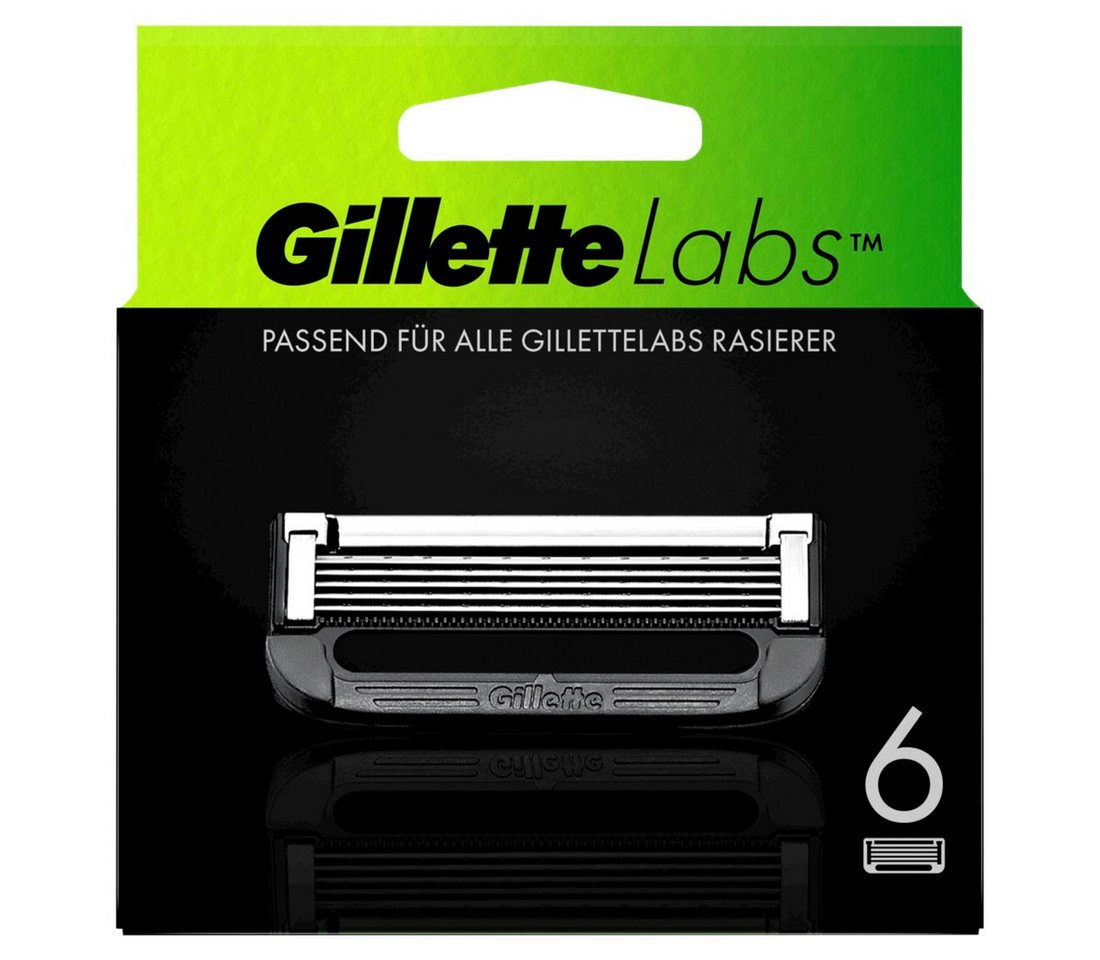 Gillette Ersatzscherkopf Gillette Labs Systemklingen 6er