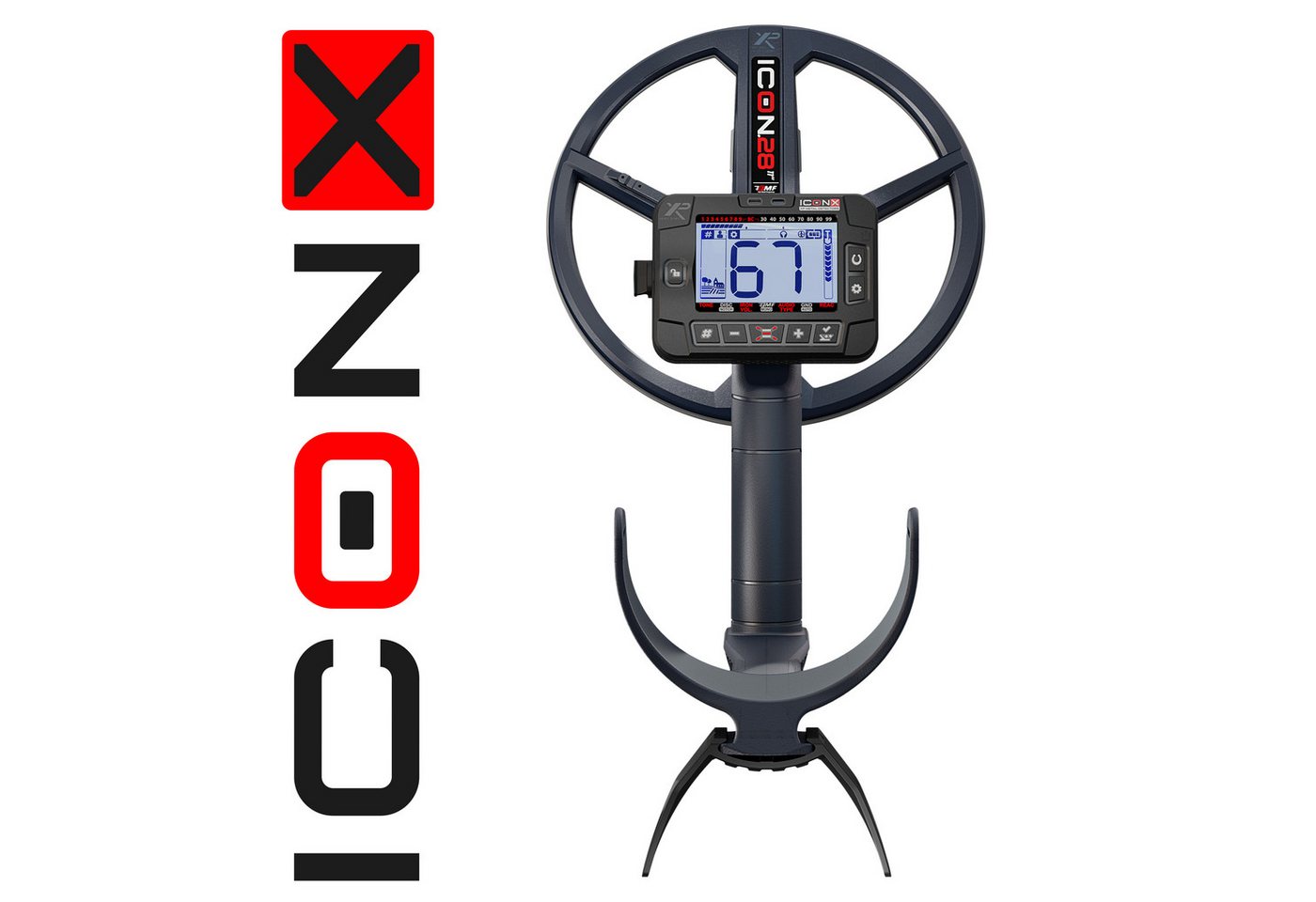 XP Metal Detectors Metalldetektor XP Icon X Adventure Paket, Komplettset, findet Metall