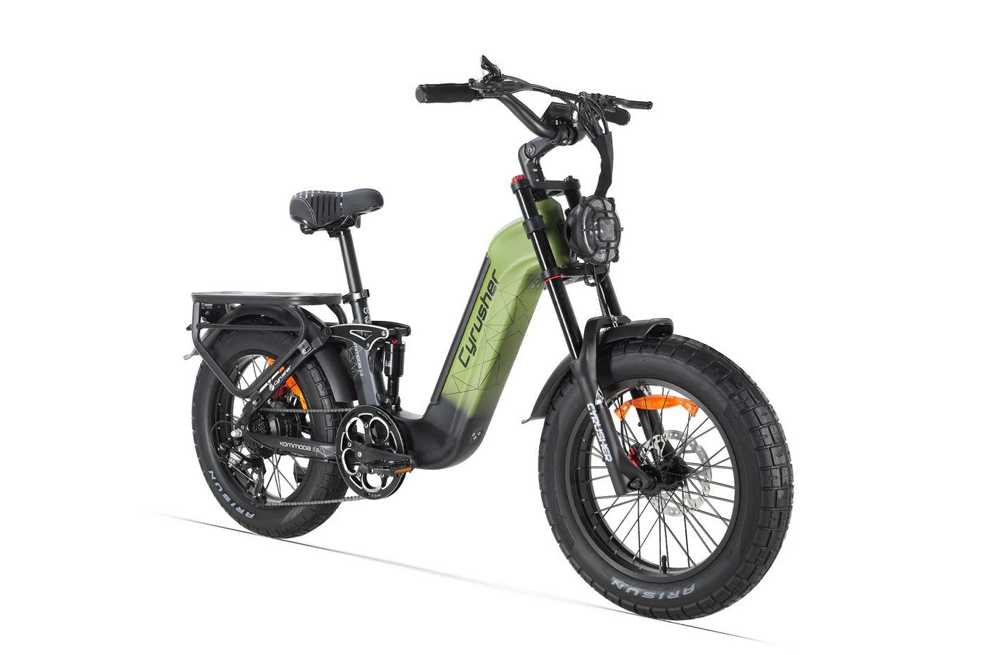 DOTMALL E-Bike Cityrad 20*4 Zoll Elektrofahrrad, 250W 48V20Ah Vollfederung, Shimano 7-Speed Bild 3
