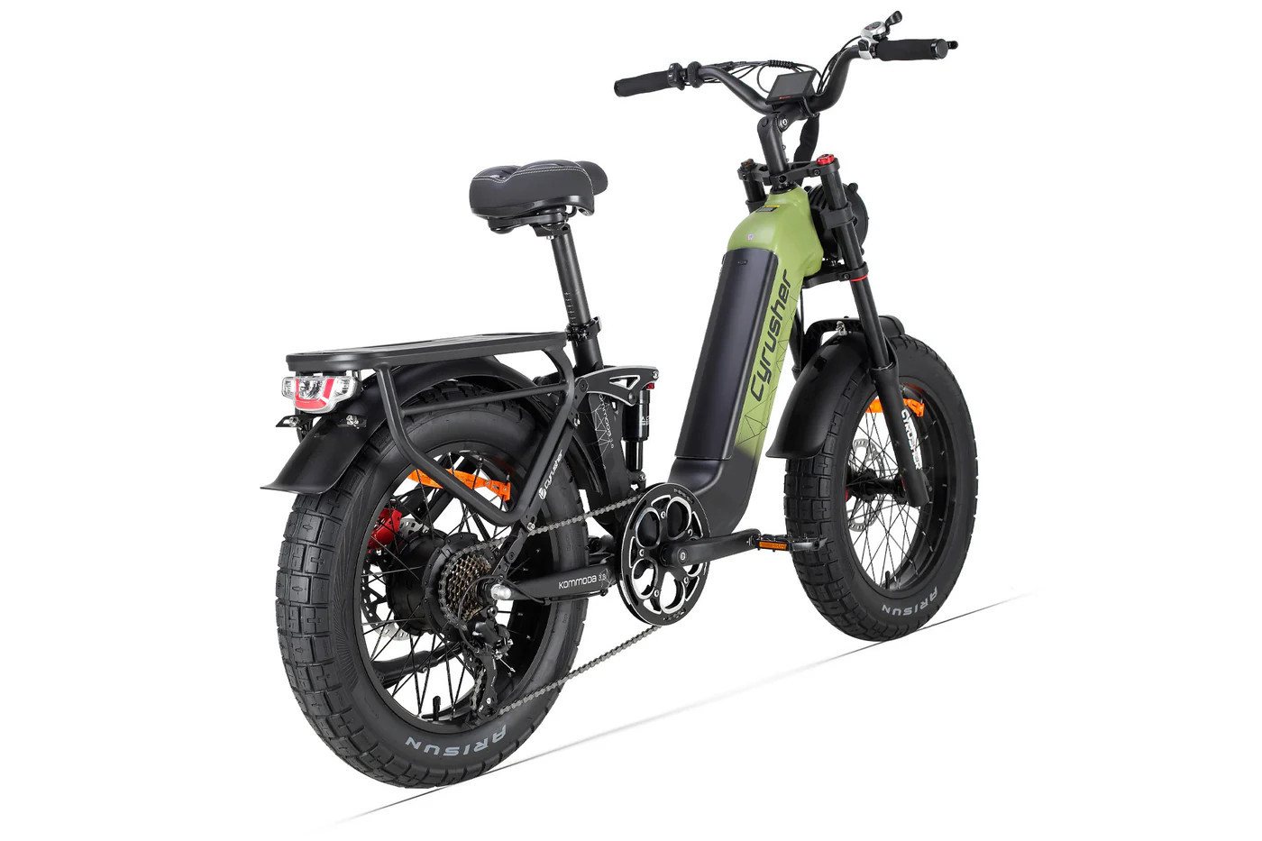DOTMALL E-Bike Cityrad 20*4 Zoll Elektrofahrrad, 250W 48V20Ah Vollfederung, Shimano 7-Speed Bild 4