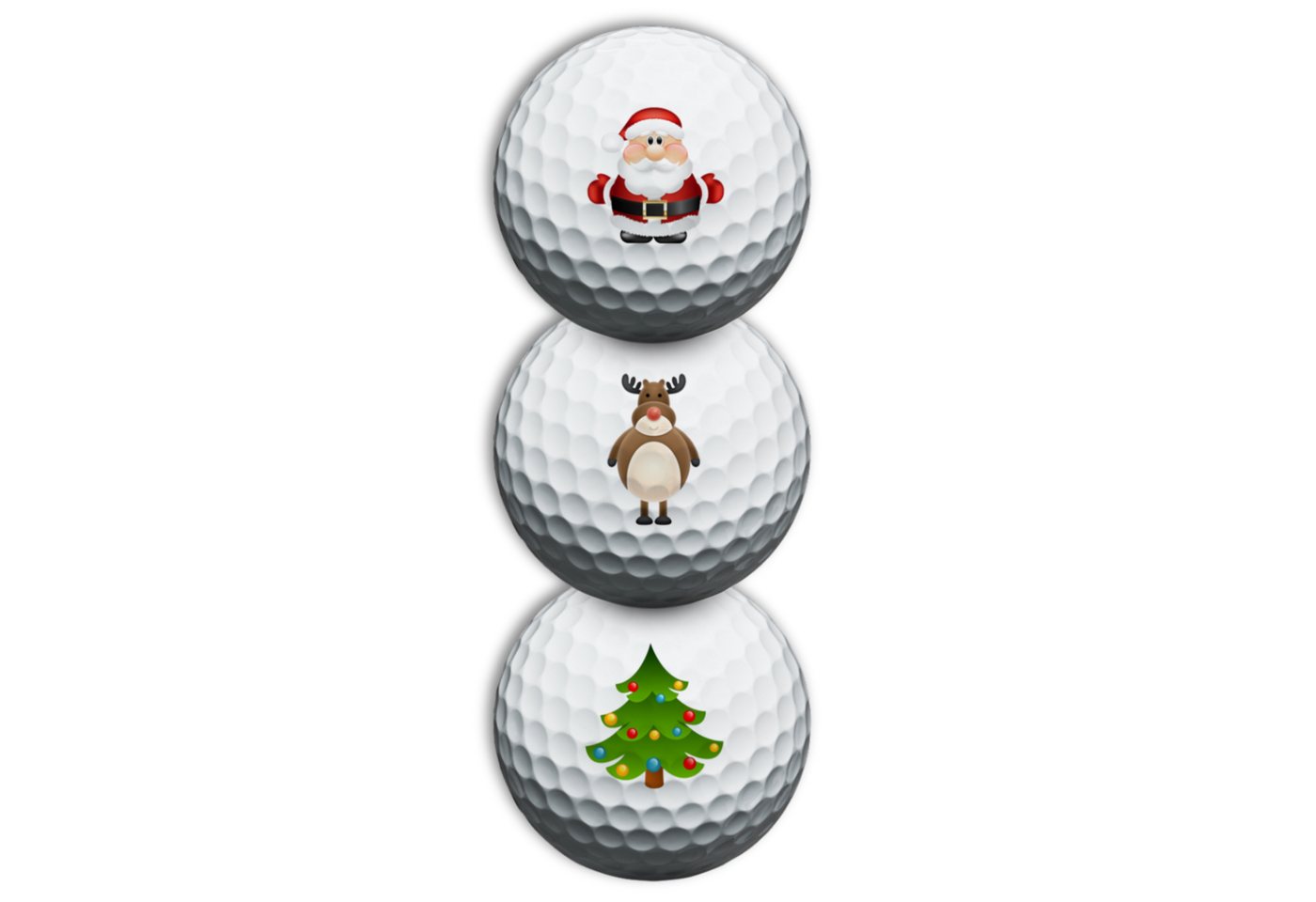 Callaway Golfball Warbird Weihnachtsgolfbälle Christmas Golfbälle 3er Set (1-St) Bild 3