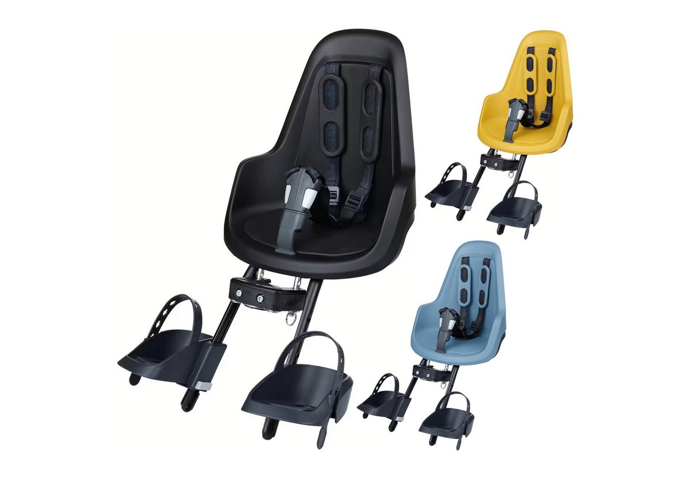 Bobike Fahrradkindersitz One Mini Fahrrad-Kindersitz für vorne, bis max. 15 kg