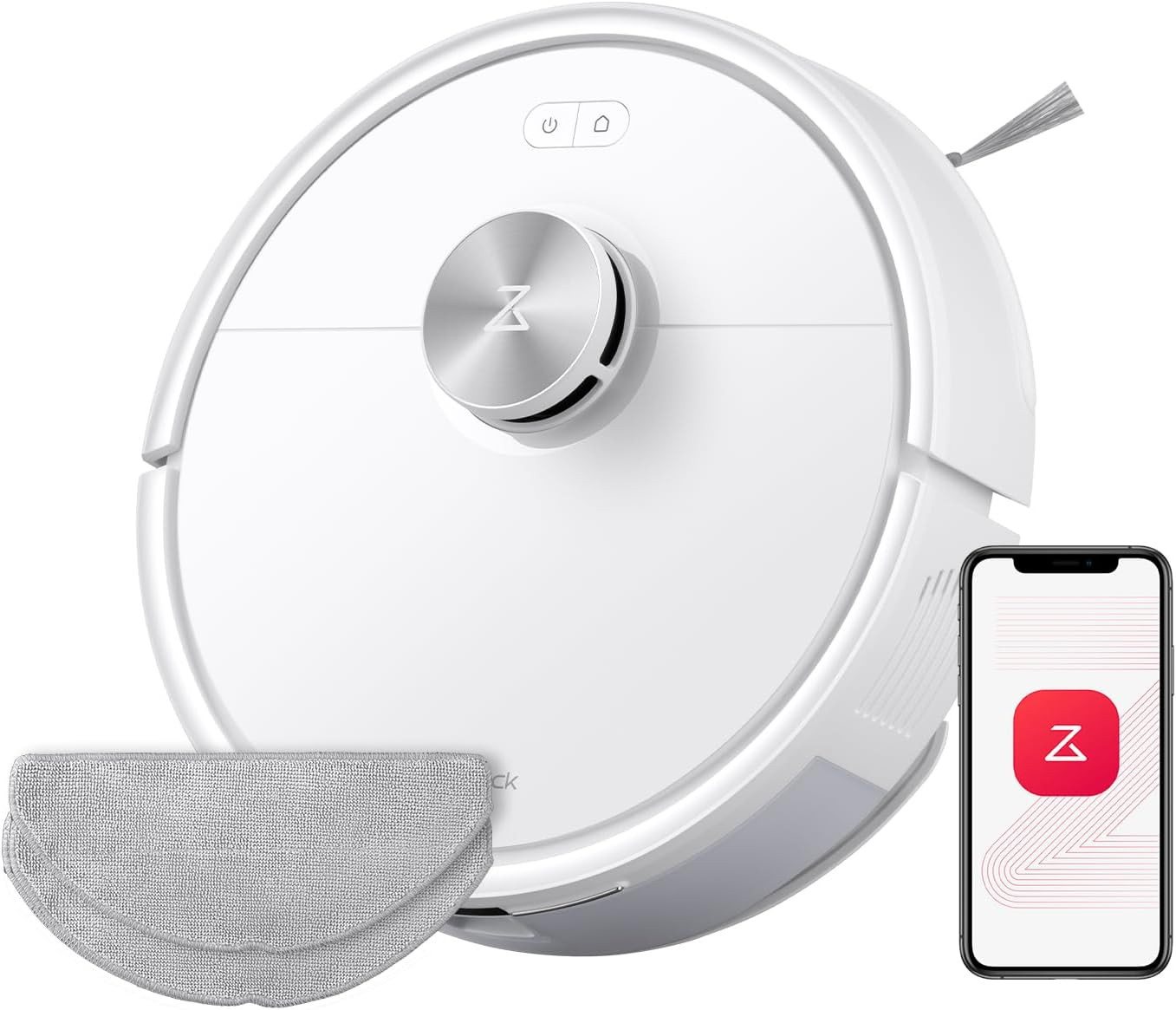 Roborock Saugroboter mit Wischfunktion Roborock Q7 M5, 10000Pa (Upgrade von Q5 Pro), Einstiegsleistung, Perfekt für Haustierbesitzer, Dual Anti-Tangle System,Präzise Navigation, App-Steuerung Bild 4