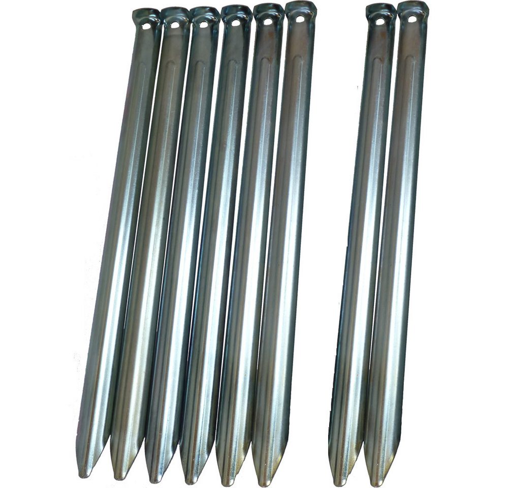 outdoorer Zelthering Sandfortress 30 cm, 8er-Set, V-Profil, für Sandböden Bild 3