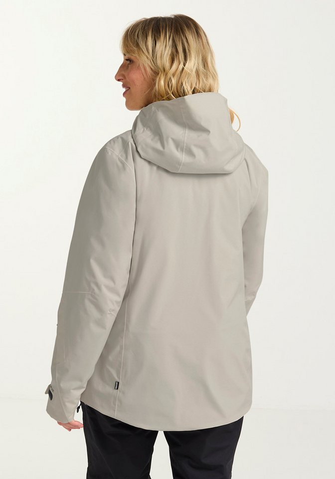Jack Wolfskin Skijacke FLOWLINE 3IN1 JKT W mit abnehmbarer Innenjacke, atmungsaktiv, wasserdicht, winddicht Bild 5