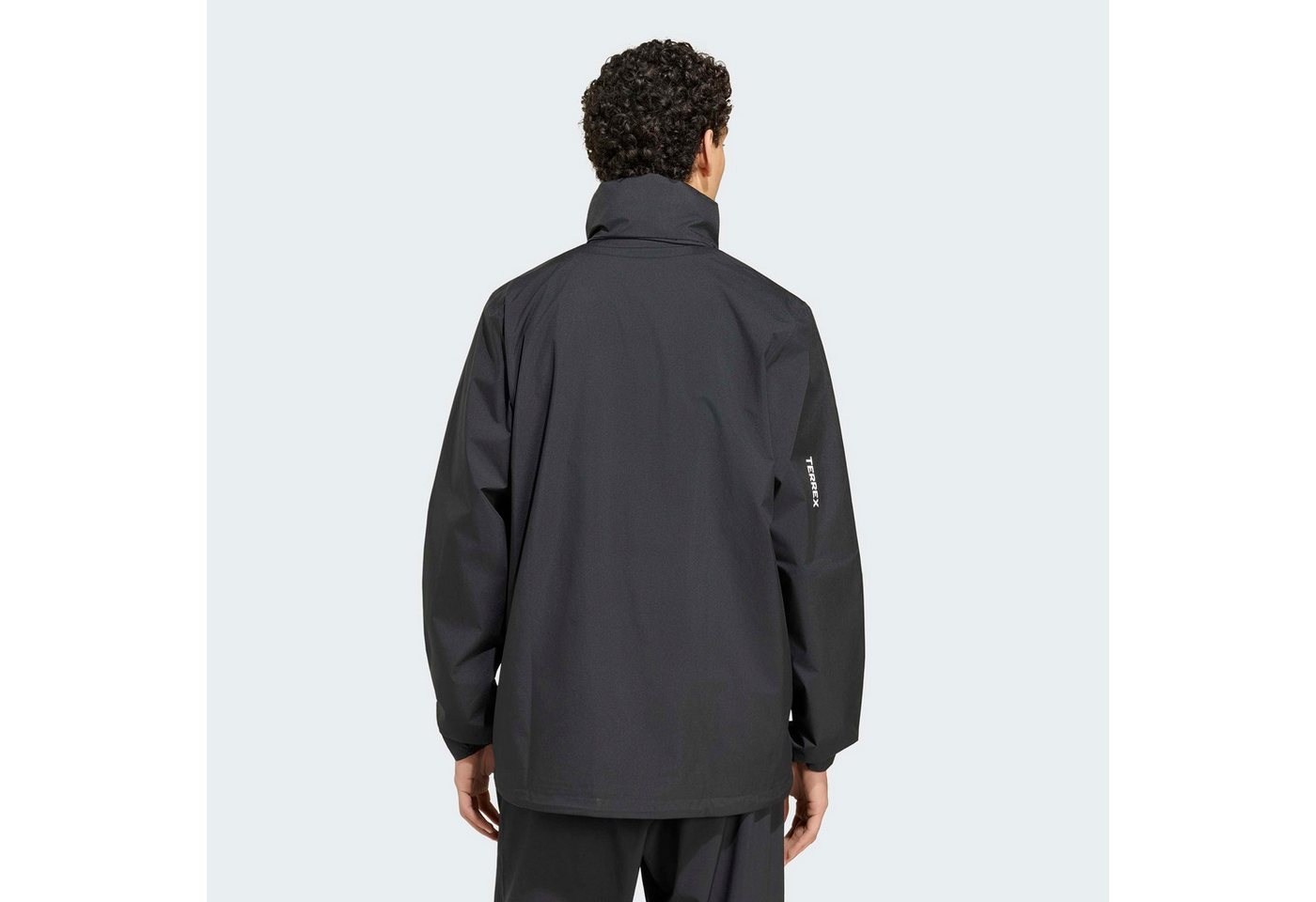 adidas TERREX Outdoorjacke MULTI ESSENTIALS 2 LAYER RAIN T sportlicher Stil, mit Climaproof® Technologie, aus Polyester Bild 2