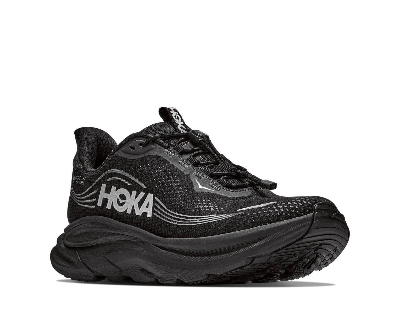 Hoka One One Clifton 11 Gore-Tex Laufschuh hoher Dämpfungsgrad, leicht profiliertes Laufsohlenprofil, wasserdicht