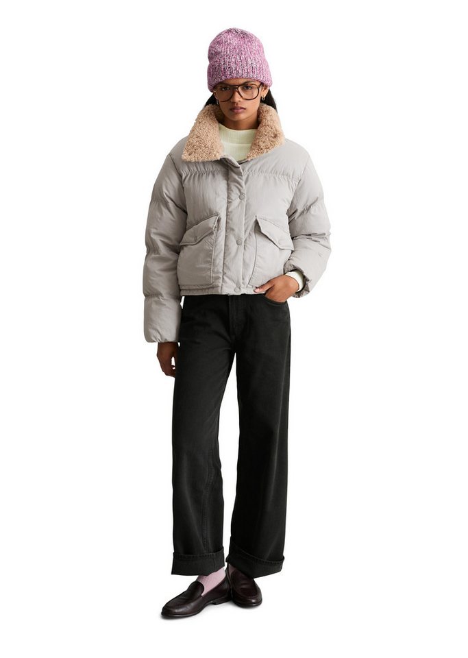 Marc O'Polo DENIM Outdoorjacke regular mit weichem Teddyplüschkragen Bild 2