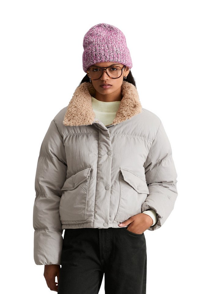 Marc O'Polo DENIM Outdoorjacke regular mit weichem Teddyplüschkragen Bild 4