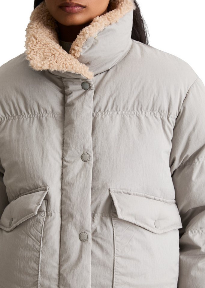 Marc O'Polo DENIM Outdoorjacke regular mit weichem Teddyplüschkragen Bild 5
