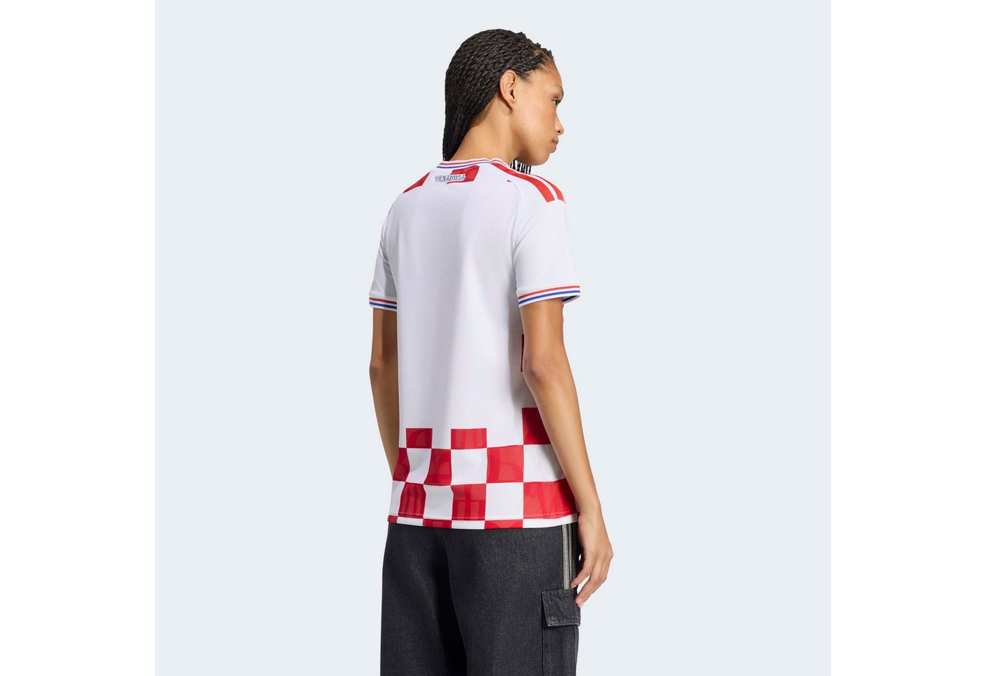 adidas Performance Fußballtrikot KROATIEN 26 HEIMTRIKOT mit Climacool® Technologie, schnell trocknendes Doubleknit-Material Bild 5