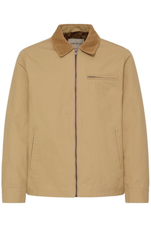 Blend Outdoorjacke BHFontana Modische Feldjacke mit Cord-Kragen