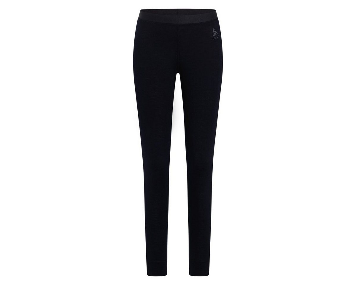 Odlo Funktionsunterhose BL BOTTOM long-MERINO 200 für Wandern und Bergsteigen, schnelltrocknend, atmungsaktiv, aus Wolle Bild 2