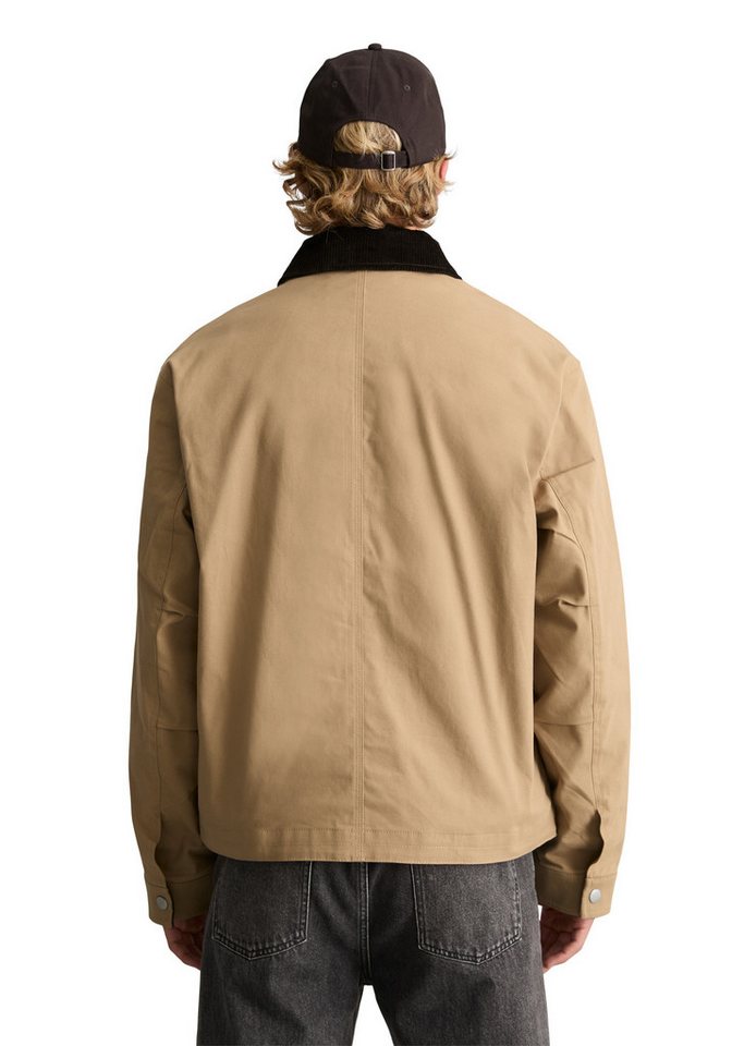 Marc O'Polo DENIM Outdoorjacke aus recyceltem Baumwoll-Canvas