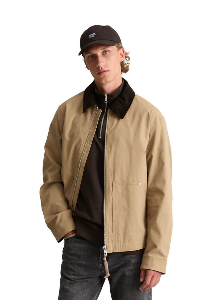 Marc O'Polo DENIM Outdoorjacke aus recyceltem Baumwoll-Canvas Bild 3