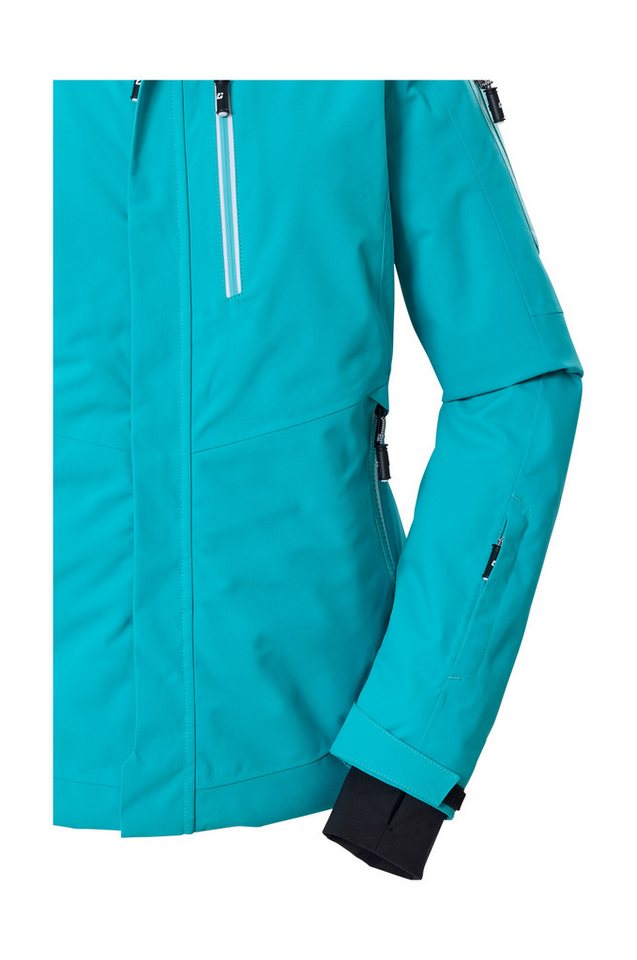 Killtec Skijacke KSW 228 WMN SKI JCKT Wind- und wasserdichte Skijacke mit regulierbarer Kapuze