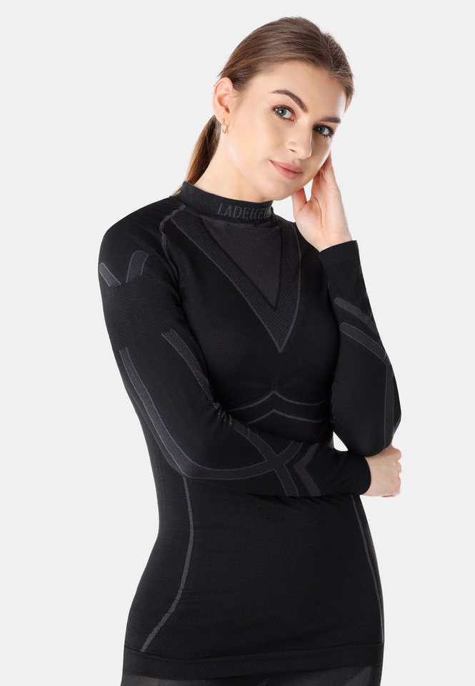 Ladeheid Funktionsunterhemd Damen Funktionsunterwäsche langarm Shirt Thermoaktiv LAGI004 Bild 2