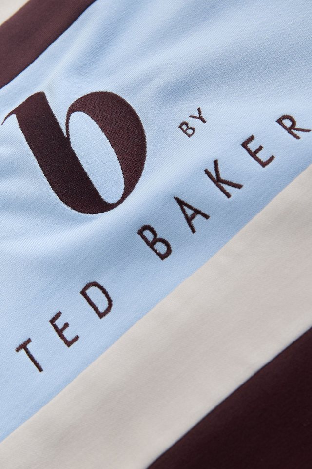 B by Ted Baker Rugbyshirt Baker by Ted Baker Rugby-Shirt aus Modalgemisch (1-tlg)