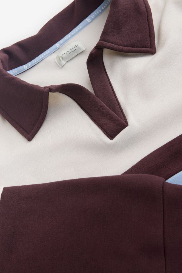 B by Ted Baker Rugbyshirt Baker by Ted Baker Rugby-Shirt aus Modalgemisch (1-tlg) Bild 3
