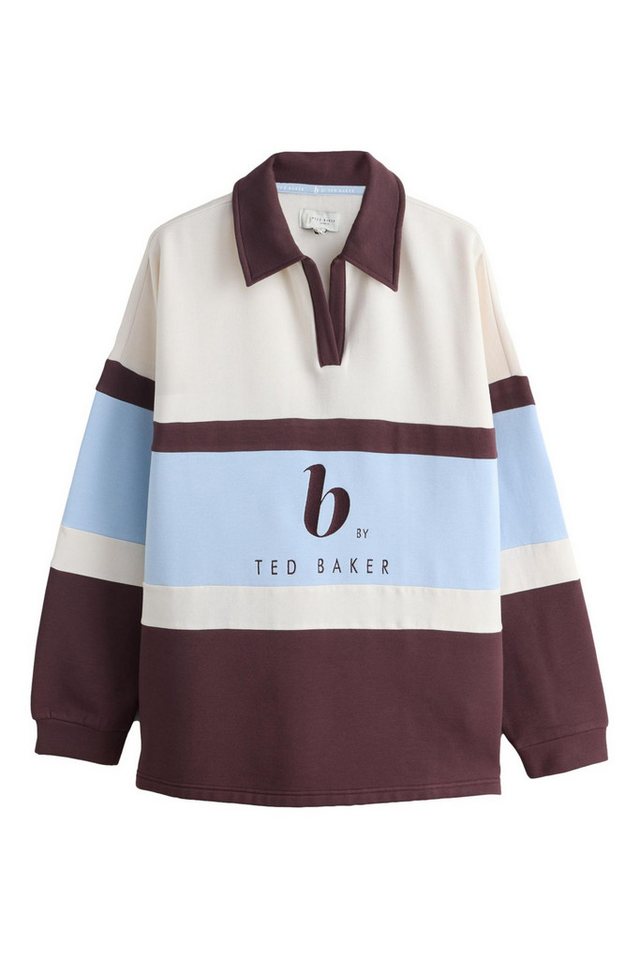 B by Ted Baker Rugbyshirt Baker by Ted Baker Rugby-Shirt aus Modalgemisch (1-tlg) Bild 4