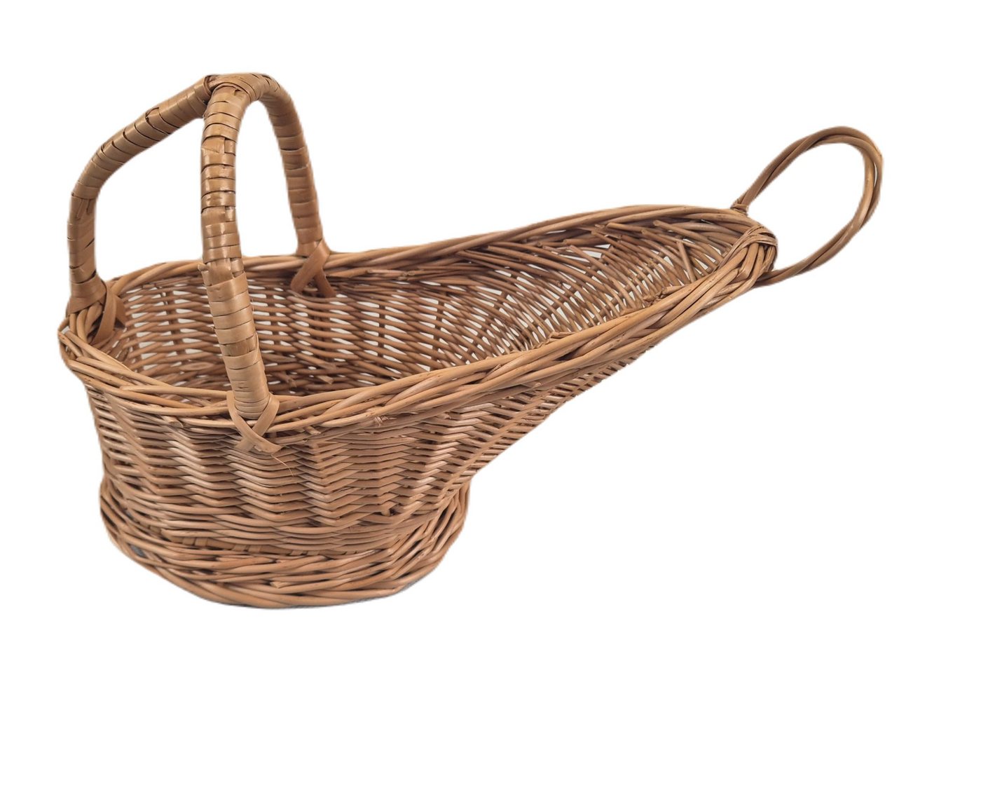 natuleo by pokuc Flaschenkorb Weinkorb aus Weide Flaschenhalter Flaschenkorb Weidenkorb Weinhalter Bild 2