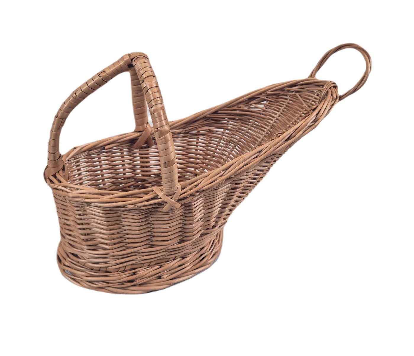 natuleo by pokuc Flaschenkorb Weinkorb aus Weide Flaschenhalter Flaschenkorb Weidenkorb Weinhalter Bild 4