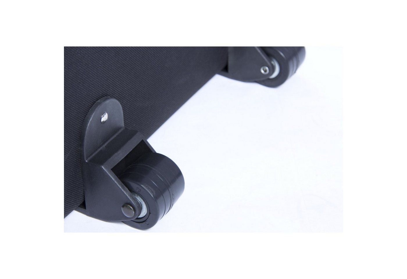 FAME Aufbewahrungstasche (Hardware Bag Trolley 108x30x28 cm Robuste Gepolsterte Drum Hardware Tasche Nylon Reißfest Wasserabweisend mit Rollen Extra Verstärktem Boden Schwarz, Bags und Cases, Hardware Bags), Hardware Bag Trolley, Drum Hardware Tasche, Robust, Wasserabweisend