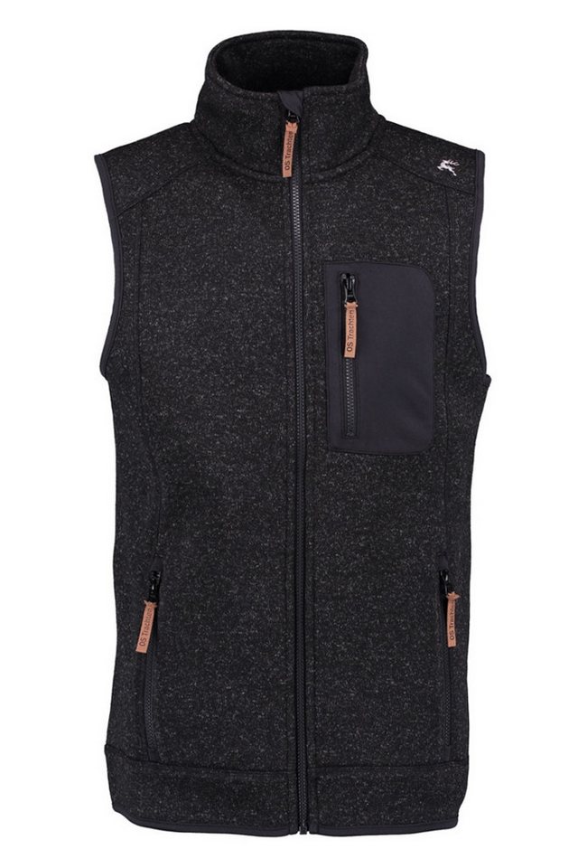 Orbis Textil GmbH & Co. KG Outdoorjacke Strickfleeceweste - GABOR - anthrazit