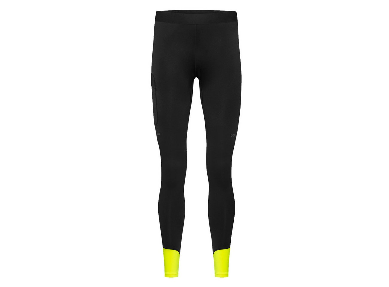GORE® Wear Laufhose Gore Wear Concurve Thermo Tights 2.0 Herren Black Neon Yellow Bild 2