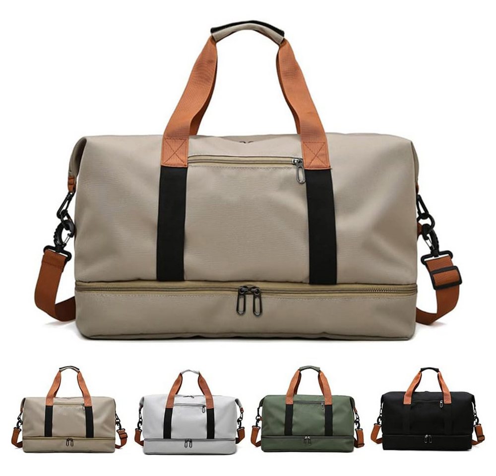 AFKSMILE Sporttasche Sporttasche für Damen und Herren, Reisetasche Groß Handtasche Bild 4