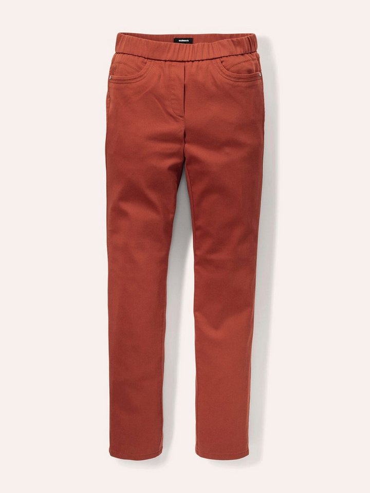 Walbusch Thermohose Damen Thermo-Extraglatt Baumwollhose Regular Fit, bügelfrei, atmungsaktiv, wärmend, Kurzgröße Bild 3