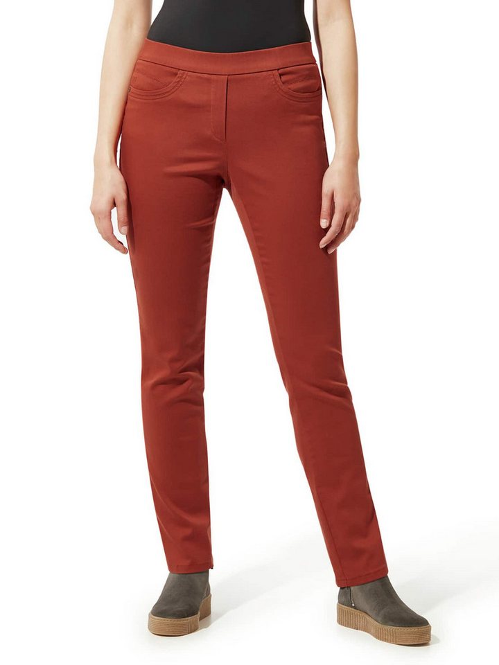 Walbusch Thermohose Damen Thermo-Extraglatt Baumwollhose Regular Fit, bügelfrei, atmungsaktiv, wärmend, Kurzgröße Bild 4