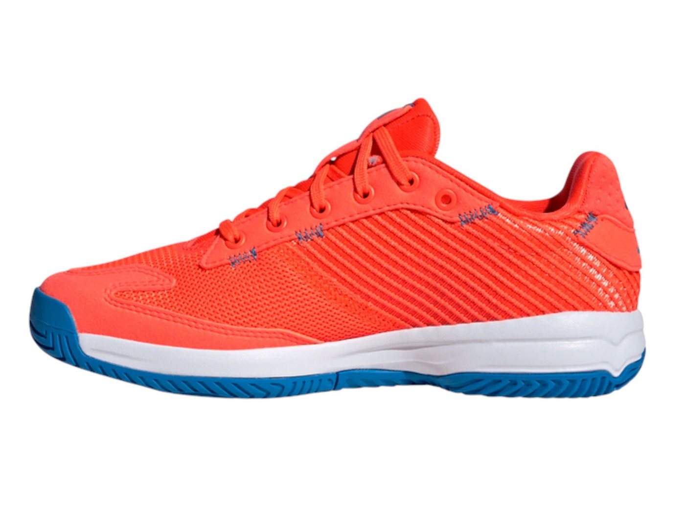 adidas Performance Hallen-Indoorschuhe Stabil 2025 rot/weiss/blau Kinder Badmintonschuh Bild 2