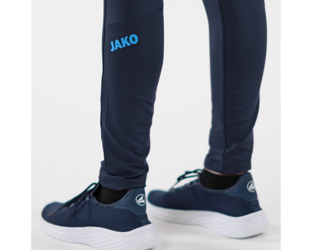 Jako Trainingshose Premium Champ 2.0 lang marineblau/hellblau Damen Bild 3