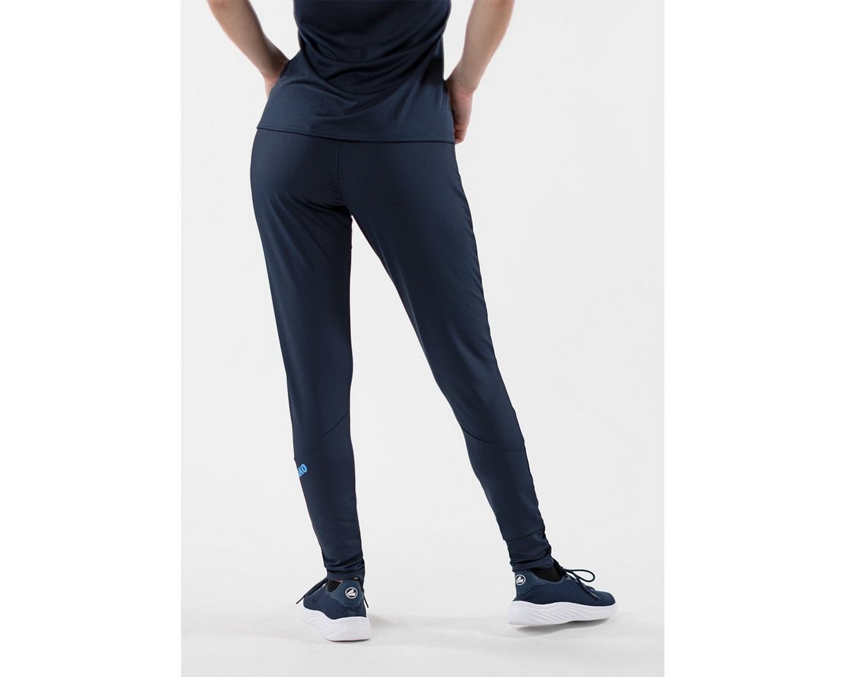 Jako Trainingshose Premium Champ 2.0 lang marineblau/hellblau Damen Bild 4
