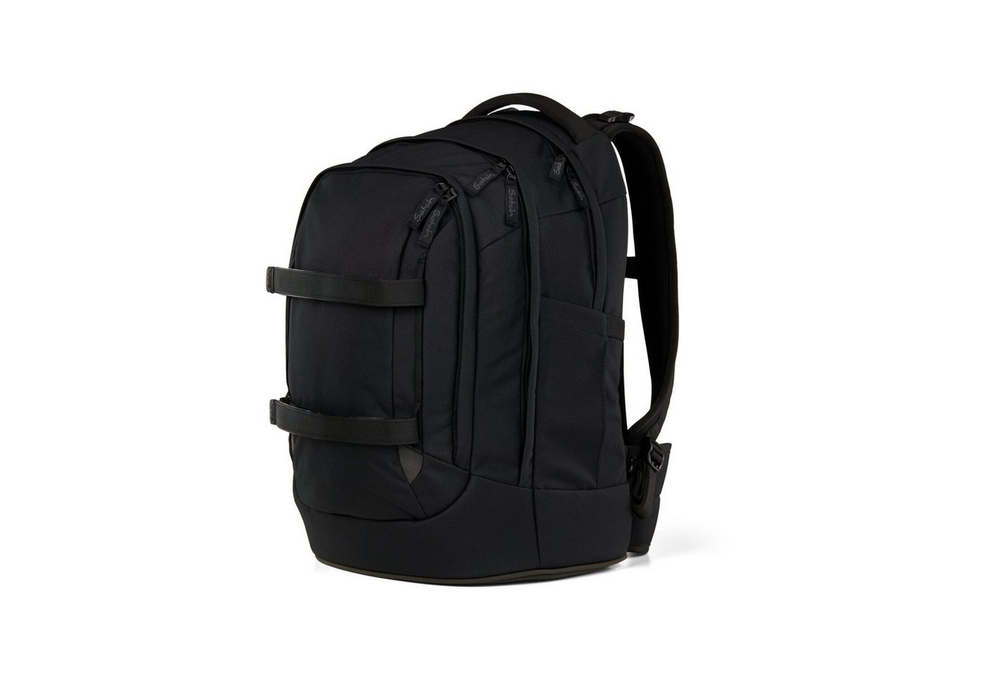 Satch Schulranzen Schulrucksack-Set PACK Blackjack 4-teilig (4-teilig), ergonomisch, Your-Size-System: auf Körpergröße anpassbar Bild 4