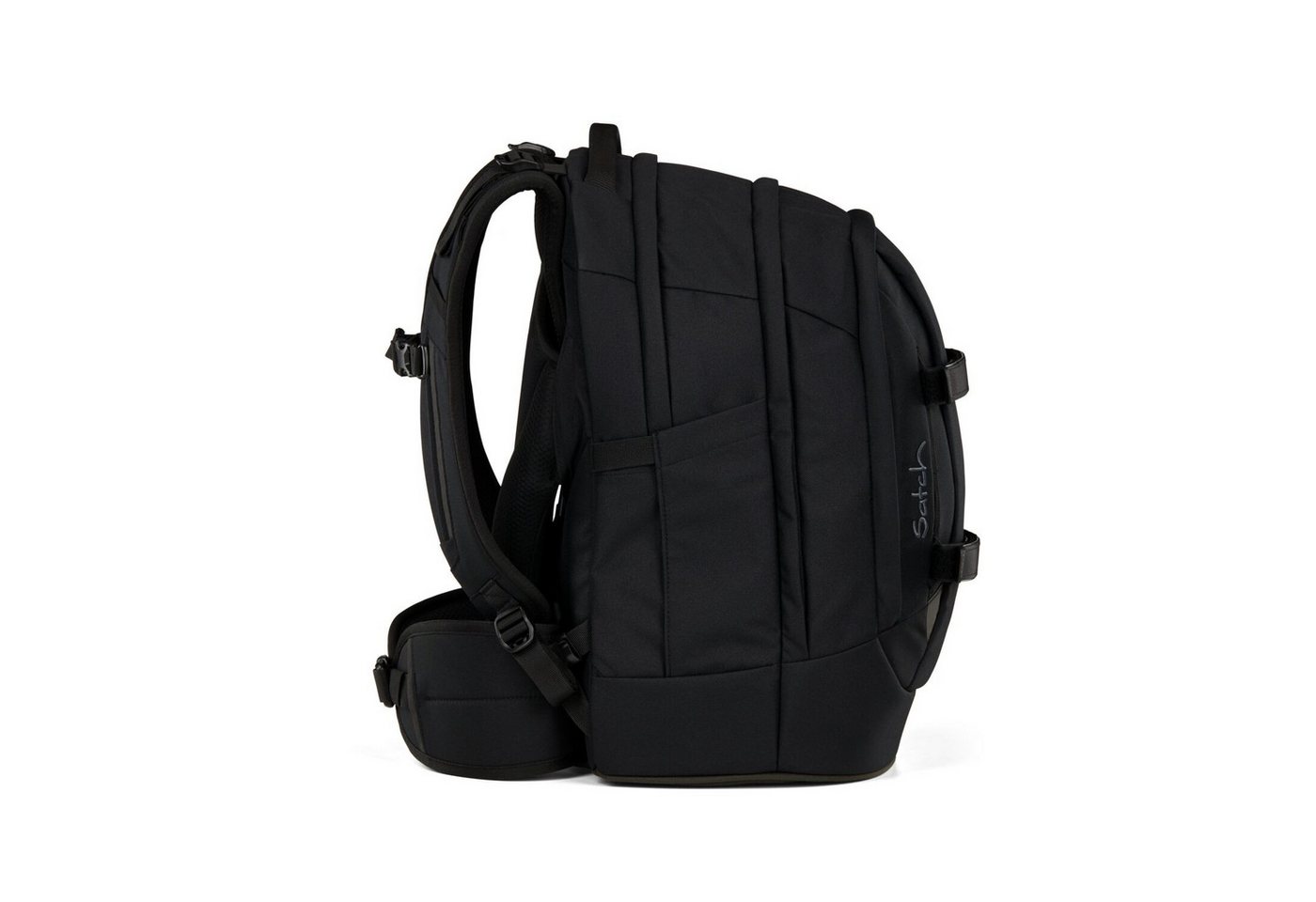 Satch Schulranzen Schulrucksack-Set PACK Blackjack 4-teilig (4-teilig), ergonomisch, Your-Size-System: auf Körpergröße anpassbar Bild 5