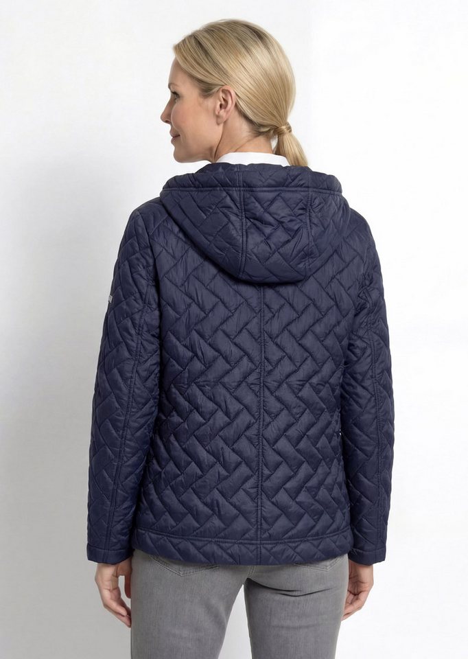 GOLDNER Outdoorjacke Übergangsjacke mit Kapuze Winterjacke mit Druckknöpfen, Reißverschluss, Taschen und Langarm Bild 2