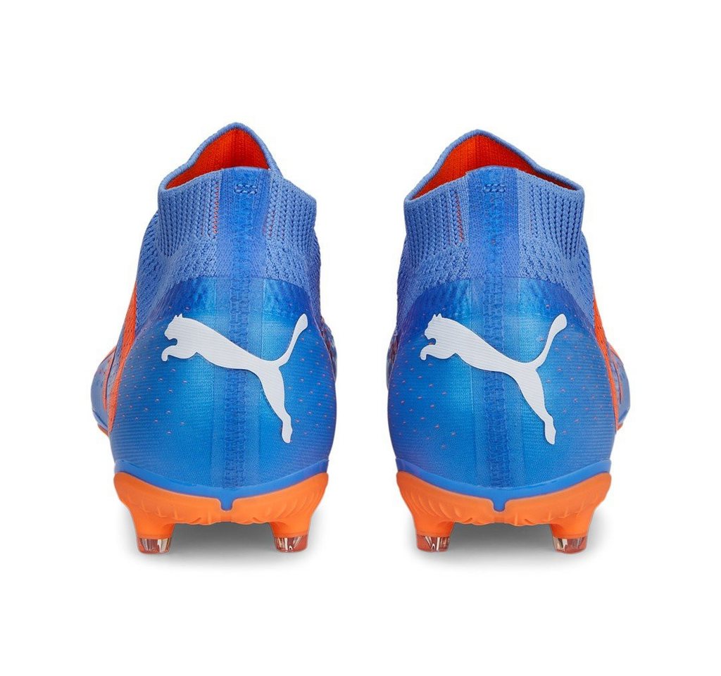 PUMA Future Match+ LL FG/AG (für festen Boden/Kunstoberflächen) blau/orange Fußballschuh Bild 4