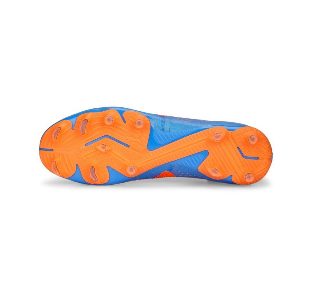 PUMA Future Match+ LL FG/AG (für festen Boden/Kunstoberflächen) blau/orange Fußballschuh Bild 5