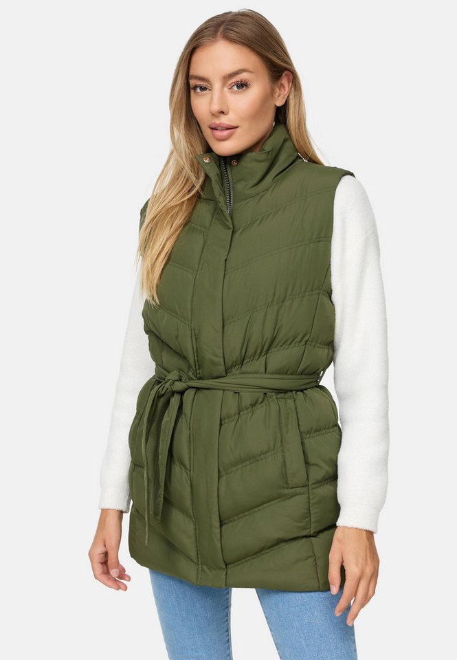 Threadbare Softshellweste THB Cruz (1-tlg) mit Gürtel