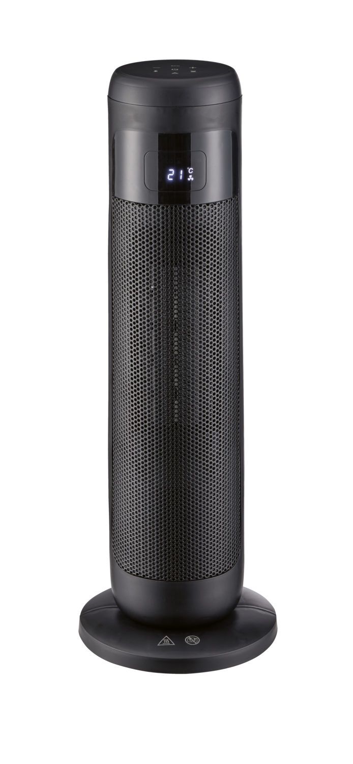 TRONIC® Keramik-Turm-Heizlüfter »PTC TTHL 2000 C3« (Schwarz) Bild 2