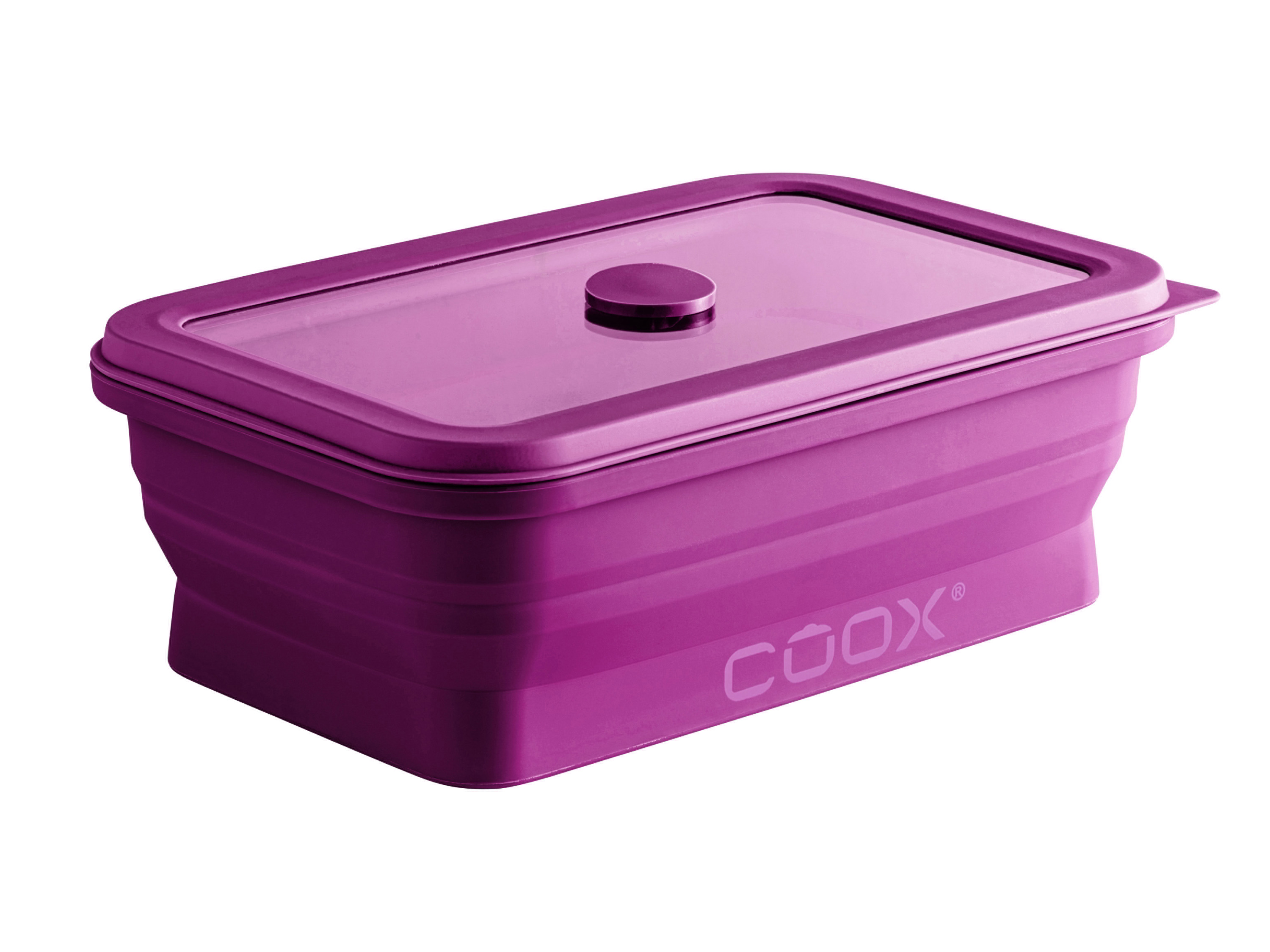COOX Faltbare Frischhaltedose (Lila) Bild 2