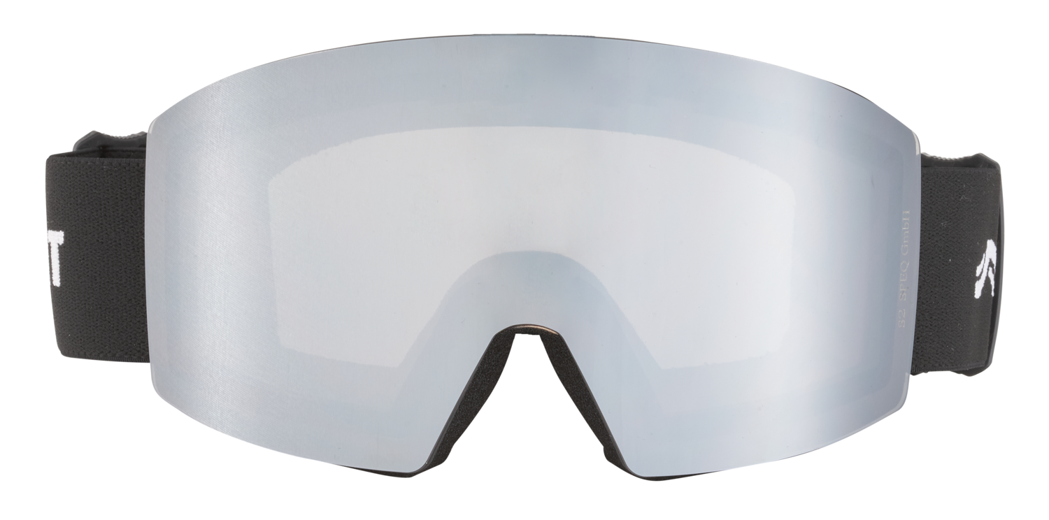 CRIVIT Kinder Skibrille »Allwetter / Schlechtwetter / Schönwetter« (Allwetter/eckig, Schwarz)
