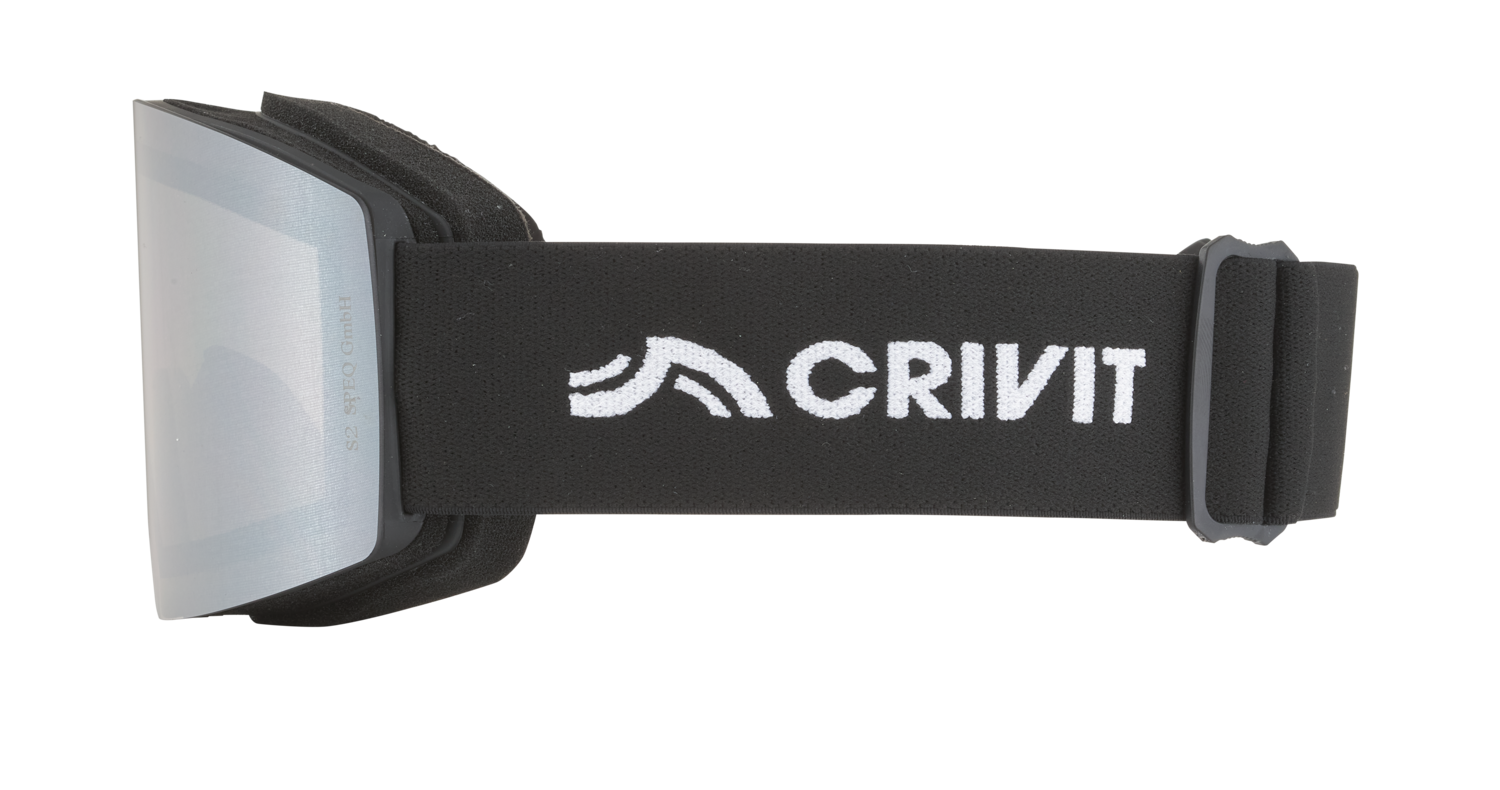 CRIVIT Kinder Skibrille »Allwetter / Schlechtwetter / Schönwetter« (Allwetter/eckig, Schwarz) Bild 2