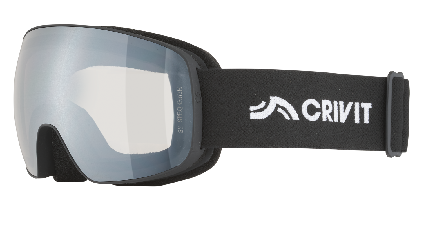 CRIVIT Kinder Skibrille »Allwetter / Schlechtwetter / Schönwetter« (Allwetter/rund, Schwarz) Bild 2