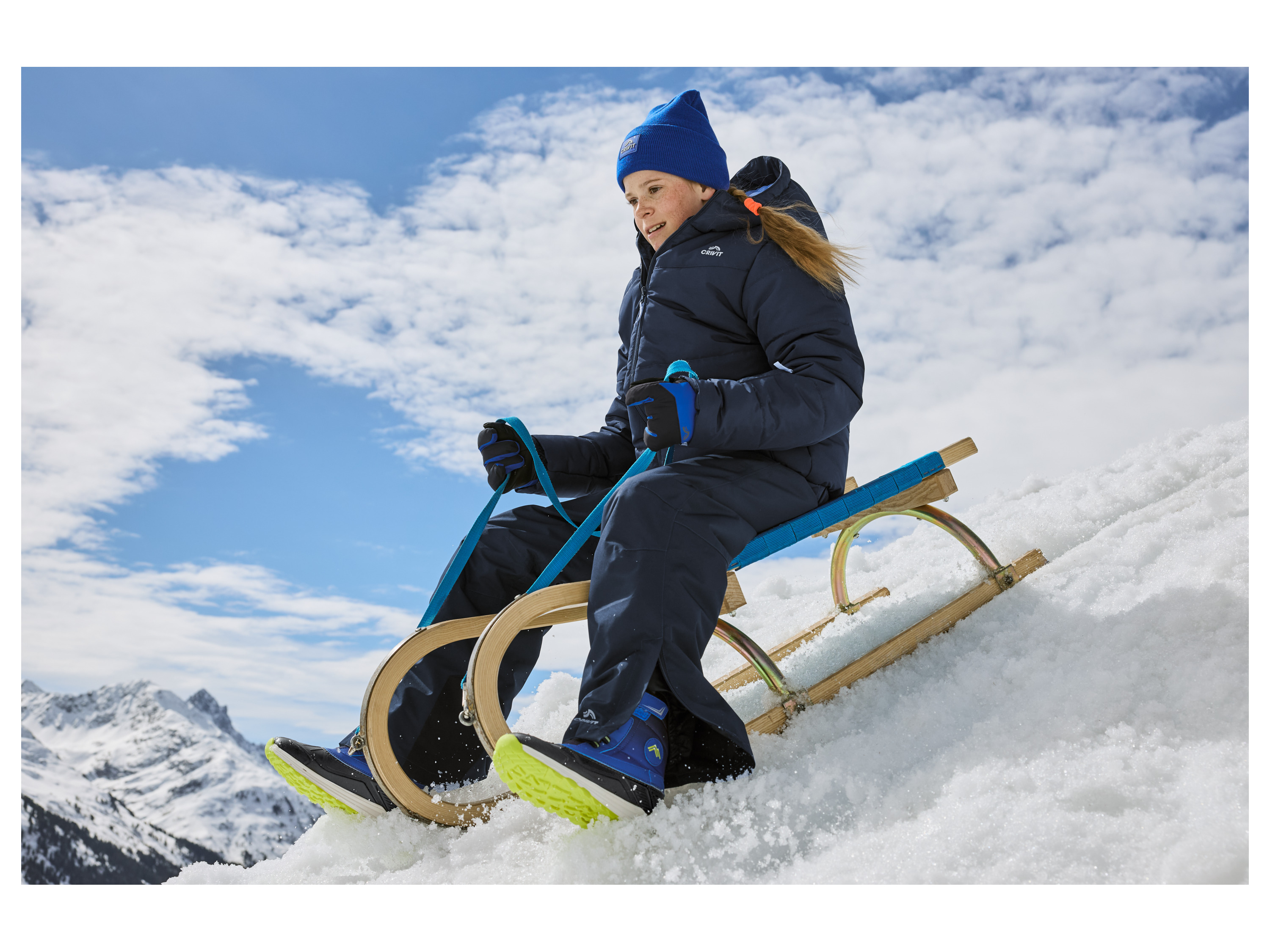 CRIVIT Kinder Handschuhe Ski (Blau, 6) Bild 2