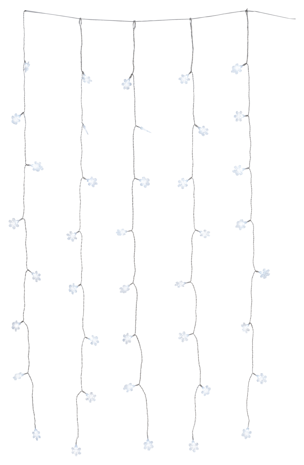 LIVARNO® LED-Lichtervorhang (Schneeflocke) Bild 3