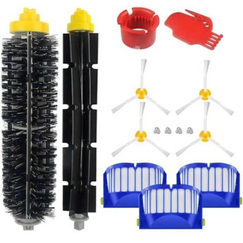 Fenoplastica Ersatzteile Und Zubehörsets Für Irobot Roomba Serie 600, 606, 610, 614, 615, 616, 620, 621, 625, 630, 631, 635, 640, 645, 650, 655, 660, 665, 670, 671, 676, 680, 681, 69