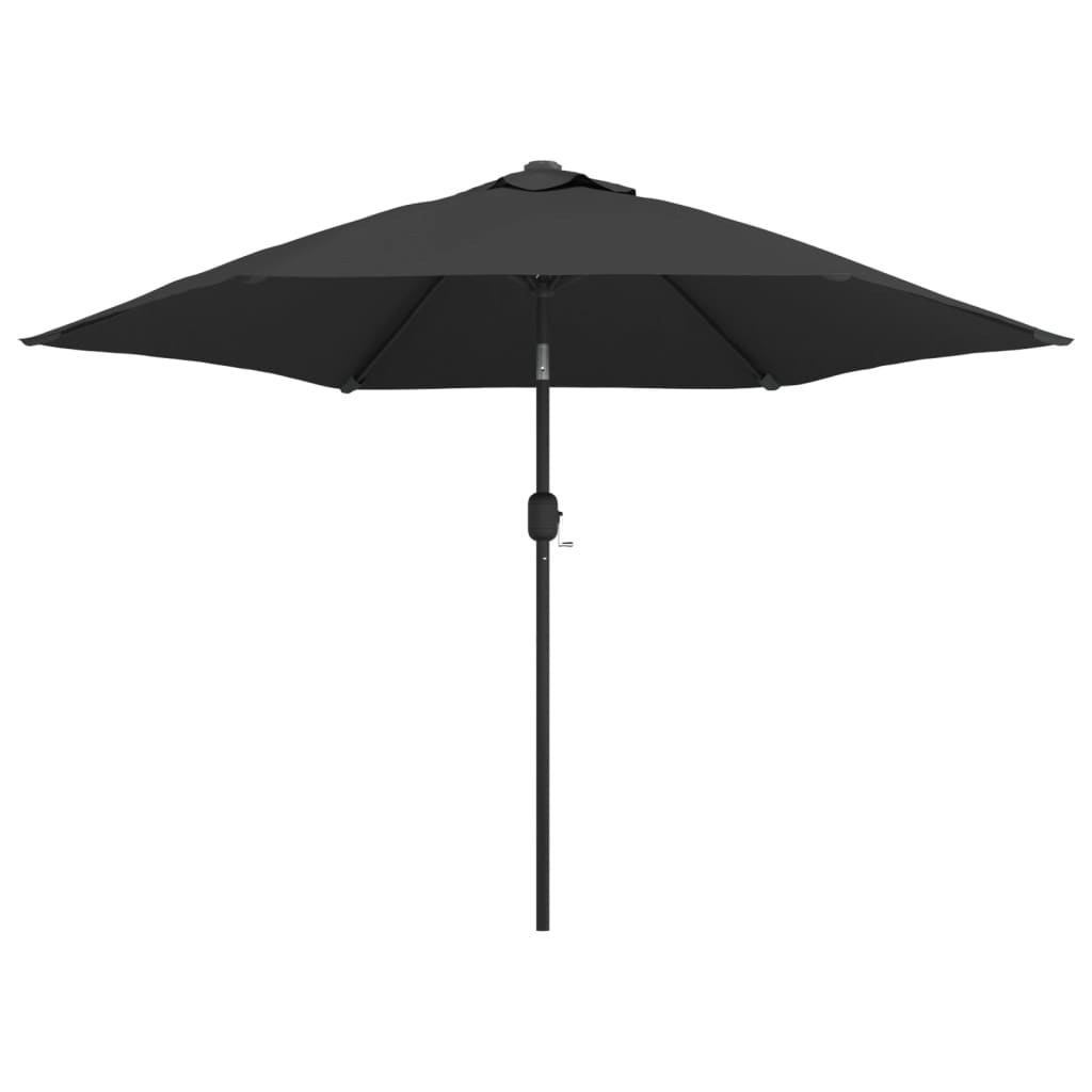 Sonnenschirm Mit Metall-mast 300 Cm Anthrazit Vidaxl